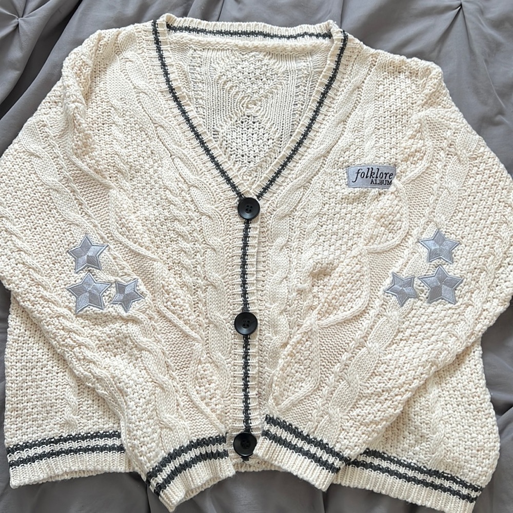 Taylor Swift official Folklore Cardigan
